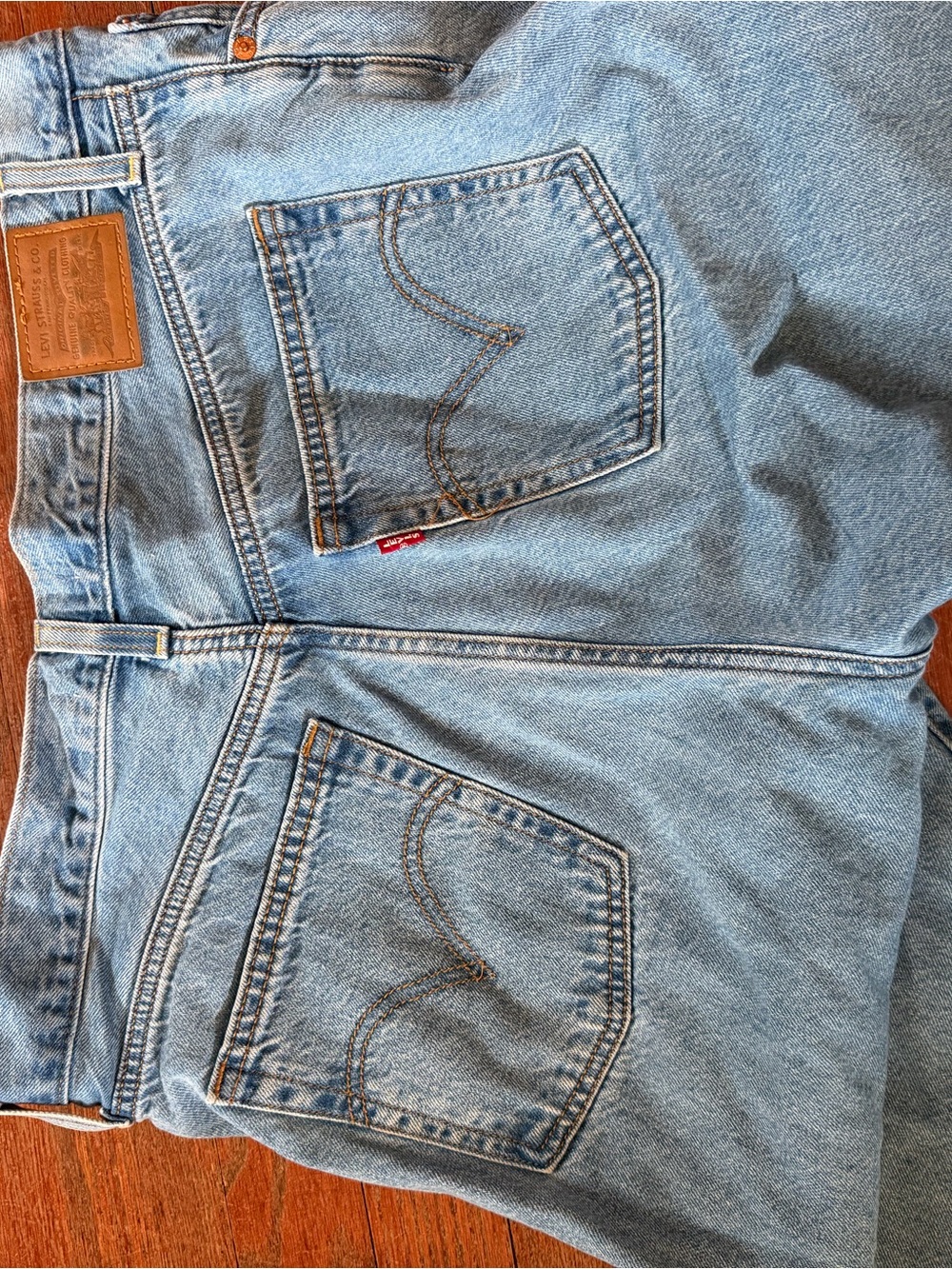 Levi's Ribcage Wide Leg Jeans in Splash Zone 32W x 30L - Picture 5 of 5